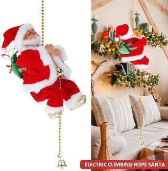 Electric Climbing Santa